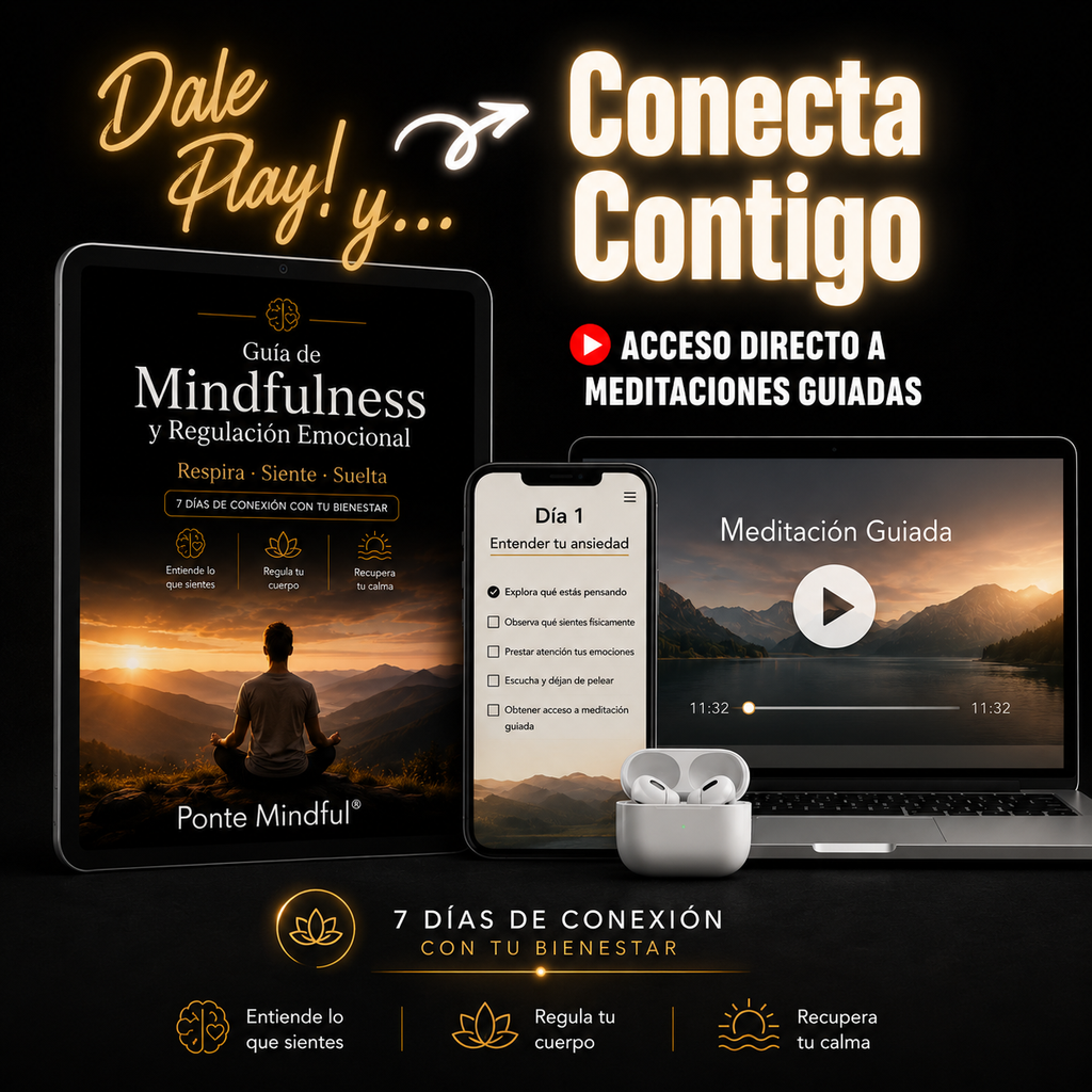 Guía de Mindfulness y Regulación Emocional.-Respira, Siente y  Suelta
