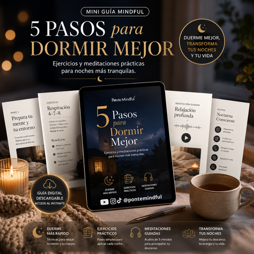 5 Pasos para Dormir Mejor | Mini Guía Mindful